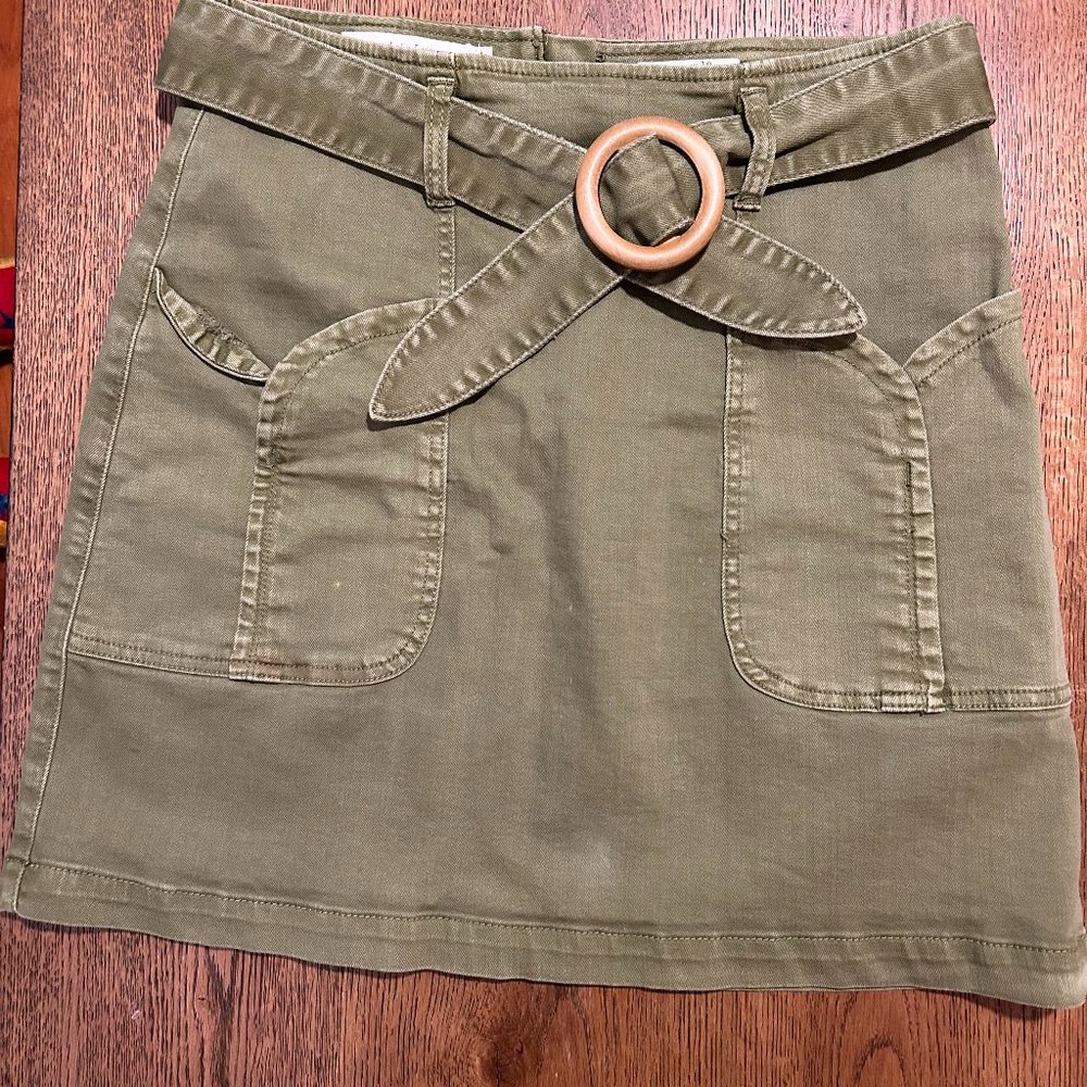 Green Anthropologie Skirt